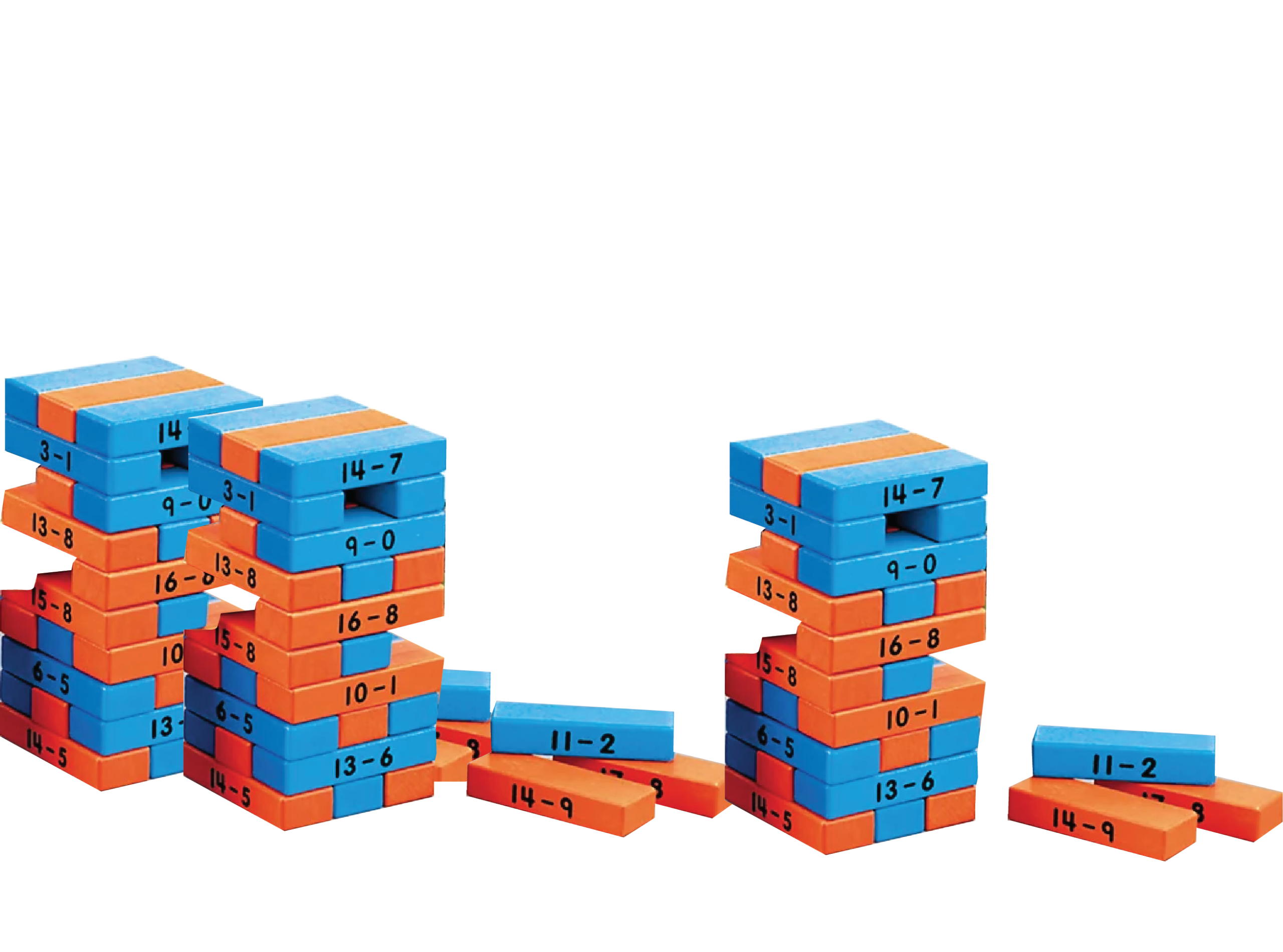 SUBTRACTION TOWER OF MATH GAME â Clever Toys