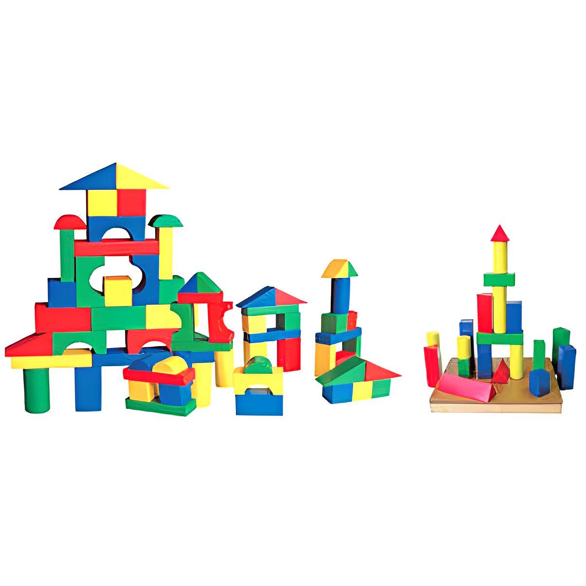 WOODEN BUILDING BLOCKS 50 PIECE – Clever Toys