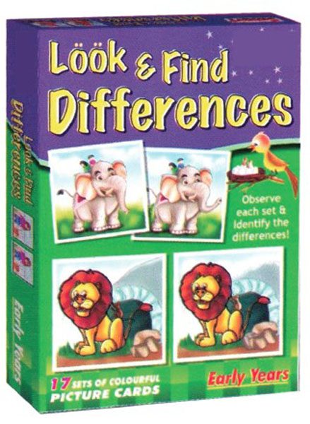 LOOK AND FIND DIFFERENCE – Clever Toys