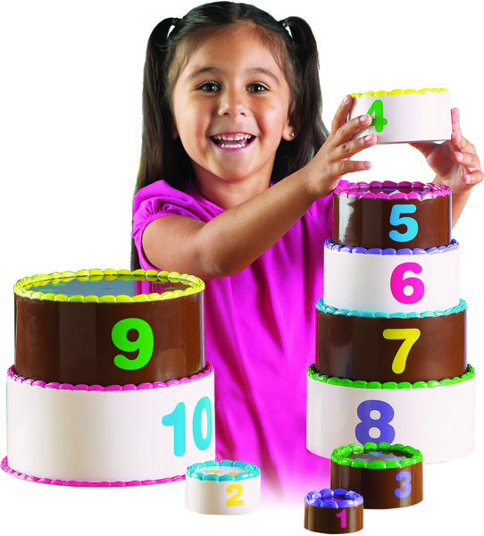 STACK AND COUNT LAYER CAKE Clever Toys