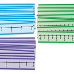 STUDENT WRITE & WIPE NUMBER LINES – FRACTIONS – SET OF 30