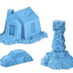 COLOURED MOULD AND PLAY SENSORY SAND