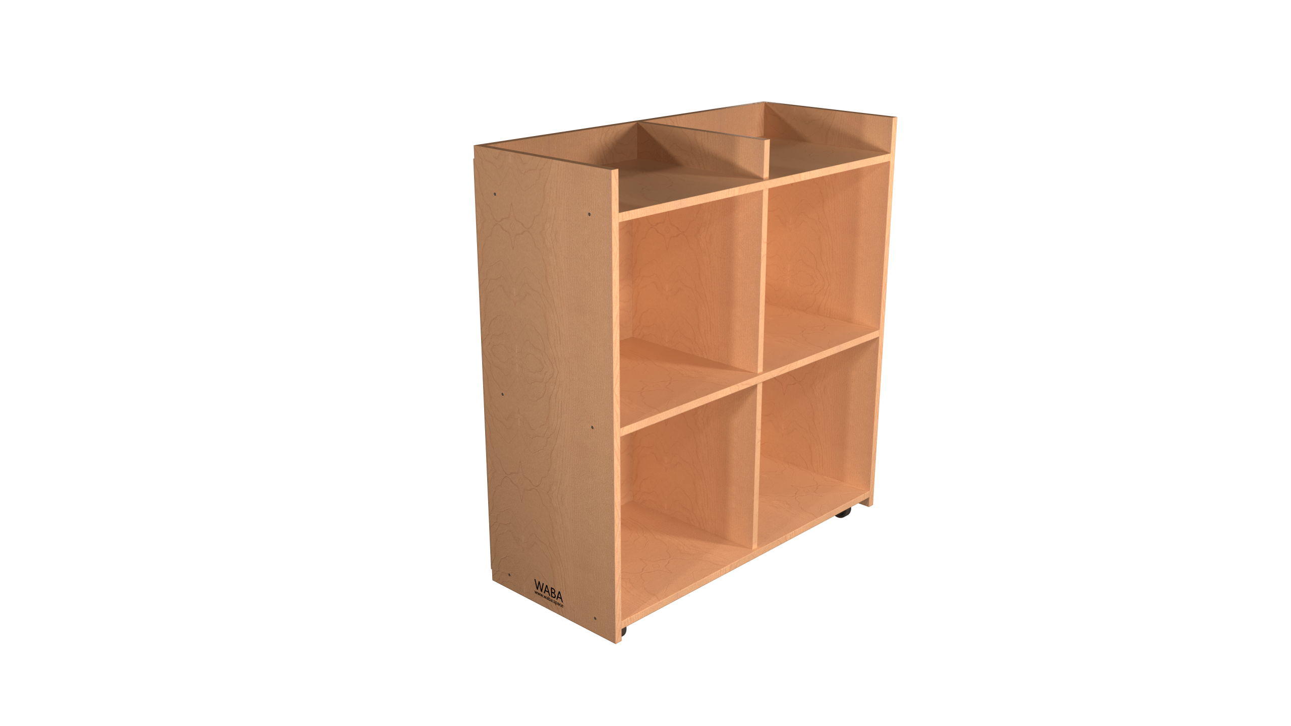 WAB0108 MOBILE BIN STORAGE CART (12 BIN) Clever Toys